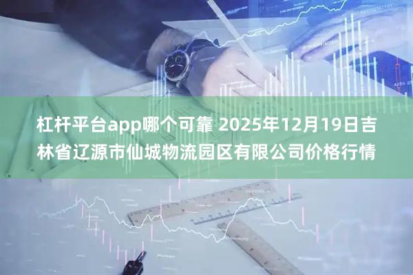 杠杆平台app哪个可靠 2025年12月19日吉林省辽源市仙城物流园区有限公司价格行情
